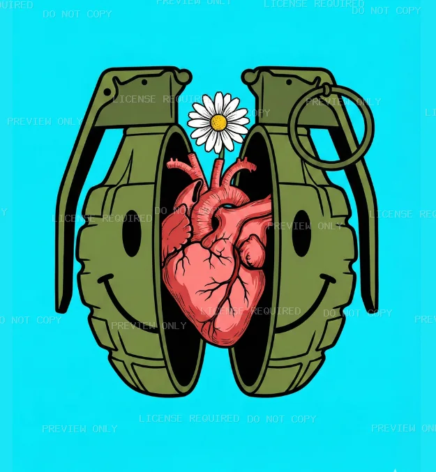 Estampa #Bombheart