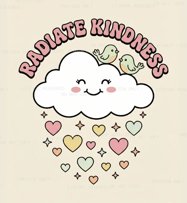 Estampa #Radiatecute