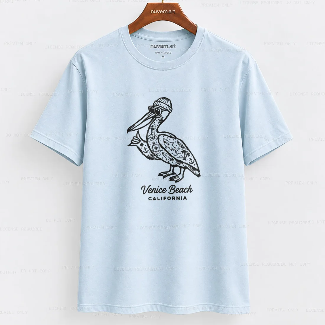 Estampa de Camiseta Termocolante Digital DTF Pronta Para Aplicar na Roupa Moda Feminina 2026 Premium | Veneza e Viagem