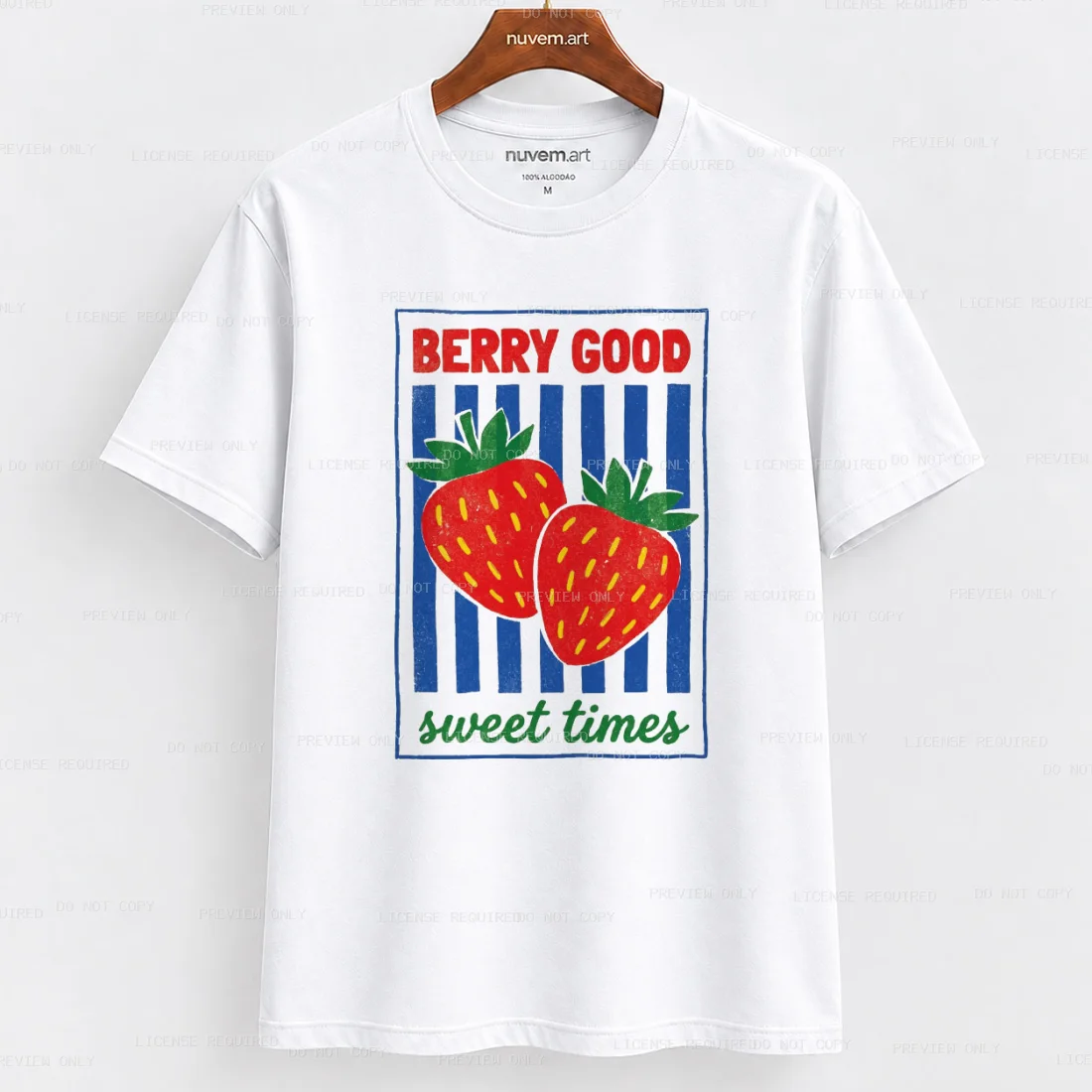 Estampa de Camiseta Termocolante Digital DTF Pronta Para Aplicar na Roupa Moda Feminina 2026 Premium | Frutas Vermelhas