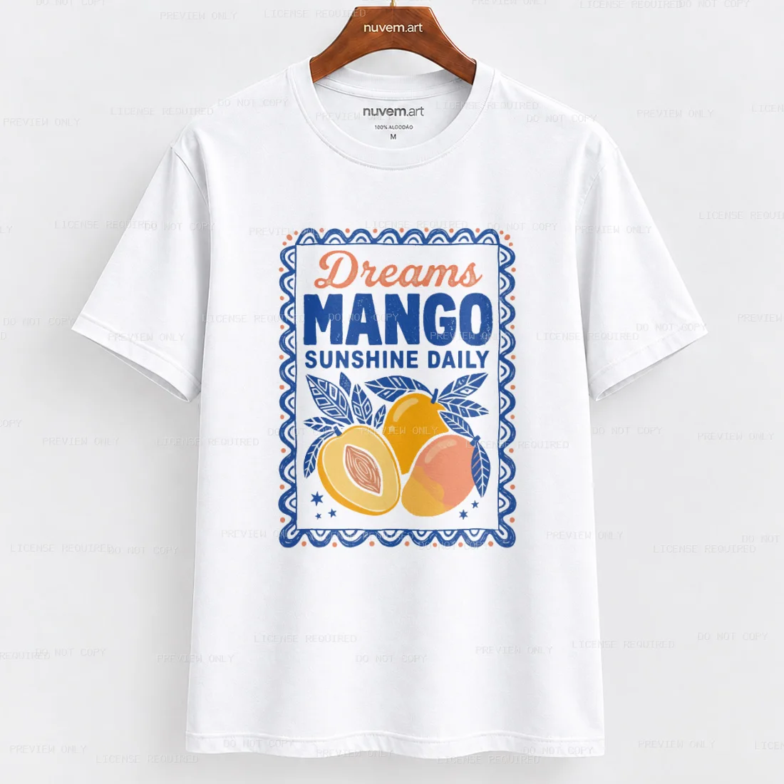 Estampa de Camiseta Termocolante Digital DTF Pronta Para Aplicar na Roupa Moda Feminina 2026 Premium | Manga e Sol