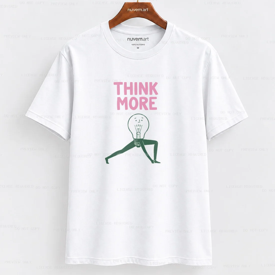 Estampa de Camiseta Termocolante Digital DTF Pronta Para Aplicar na Roupa Moda Feminina 2026 Premium | Frase Pensamento