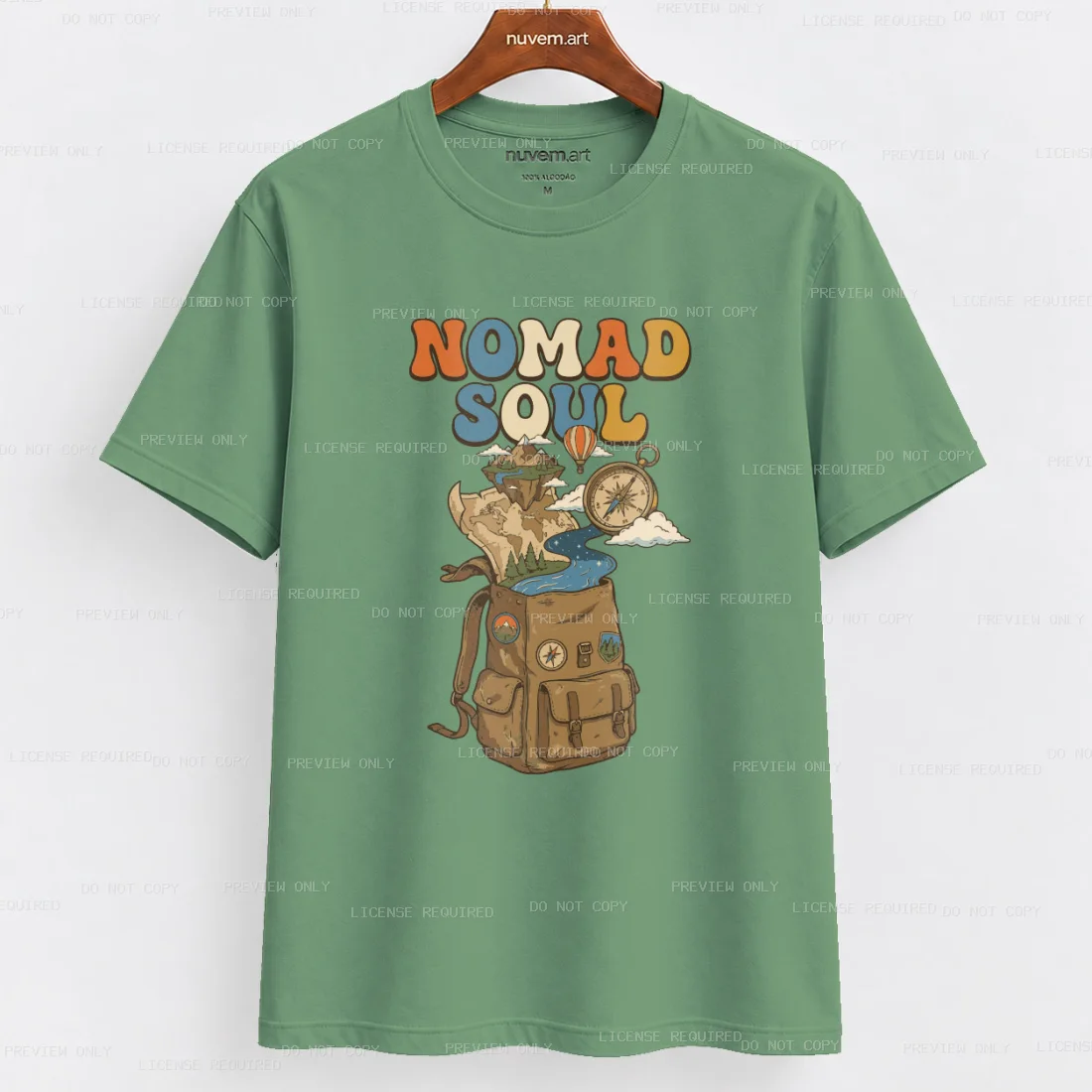 Estampa de Camiseta Termocolante Digital DTF Pronta Para Aplicar na Roupa Moda Feminina 2026 Premium | Viagem Livre