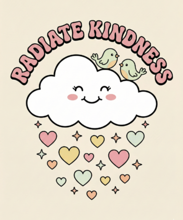 Estampa #Radiatecute