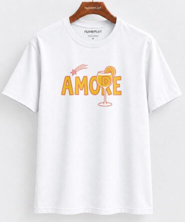 Estampa de Camiseta Termocolante Digital DTF Pronta Para Aplicar na Roupa Moda Feminina 2026 Premium | Cerejas e Amor