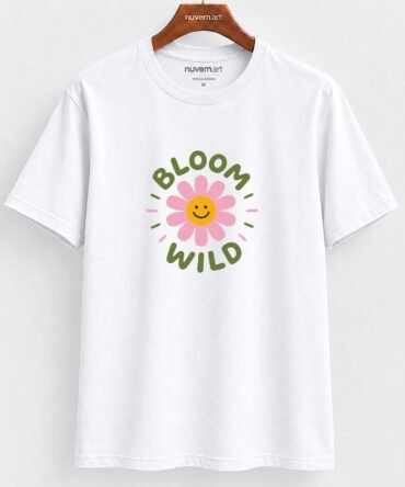 Estampa de Camiseta Termocolante Digital DTF Pronta Para Aplicar na Roupa Moda Feminina 2026 Premium | Flores Colorida 1