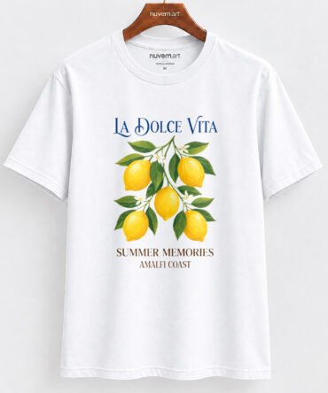 Estampa de Camiseta Termocolante Digital DTF Pronta Para Aplicar na Roupa Moda Feminina 2026 Premium | Frase e Memórias