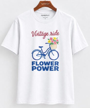 Estampa de Camiseta Termocolante Digital DTF Pronta Para Aplicar na Roupa Moda Feminina 2026 Premium | Flores e Viagem