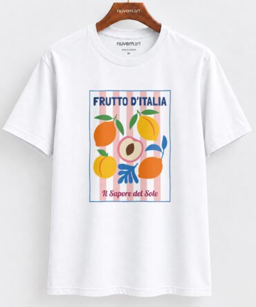 Estampa de Camiseta Termocolante Digital DTF Pronta Para Aplicar na Roupa Moda Feminina 2026 Premium | Frutas Coloridas
