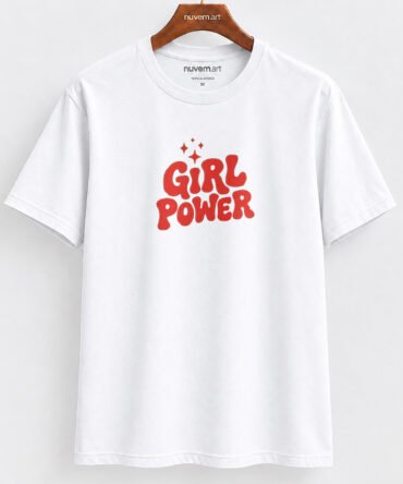 Estampa de Camiseta Termocolante Digital DTF Pronta Para Aplicar na Roupa Moda Feminina 2026 Premium | Frase Feminista