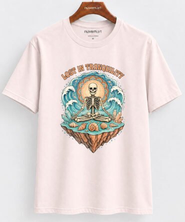 Estampa de Camiseta Termocolante Digital DTF Pronta Para Aplicar na Roupa Moda Feminina 2026 Premium | Frase e Paz 1