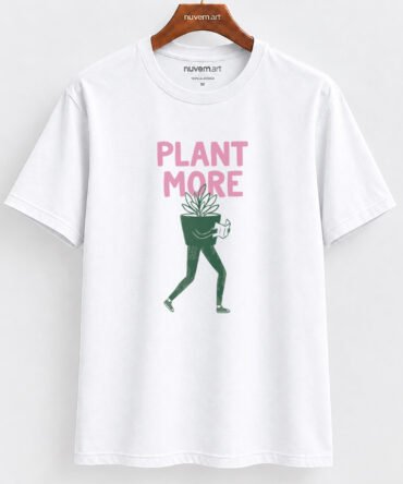 Estampa de Camiseta Termocolante Digital DTF Pronta Para Aplicar na Roupa Moda Feminina 2026 Premium | Plantas e Frase