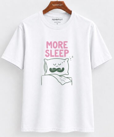 Estampa de Camiseta Termocolante Digital DTF Pronta Para Aplicar na Roupa Moda Feminina 2026 Premium | Sono e Frase