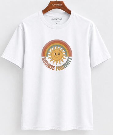 Estampa de Camiseta Termocolante Digital DTF Pronta Para Aplicar na Roupa Moda Feminina 2026 Premium | Arco-Íris