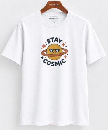 Estampa de Camiseta Termocolante Digital DTF Pronta Para Aplicar na Roupa Moda Feminina 2026 Premium | Arte Cósmica 2