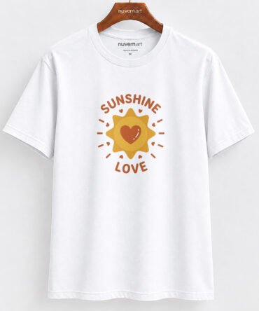 Estampa de Camiseta Termocolante Digital DTF Pronta Para Aplicar na Roupa Moda Feminina 2026 Premium | Sol e Amor