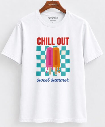 Estampa de Camiseta Termocolante Digital DTF Pronta Para Aplicar na Roupa Moda Feminina 2026 Premium | Verão Colorido